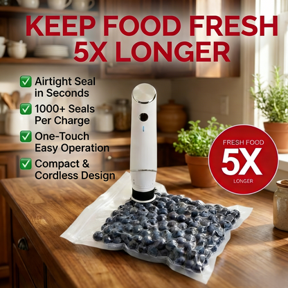 SwiftSeal™   Handheld Vacuum Sealer Food Storage Bundle
